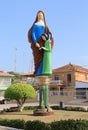 Brazil, Obidos: Saint Ann Sculpture